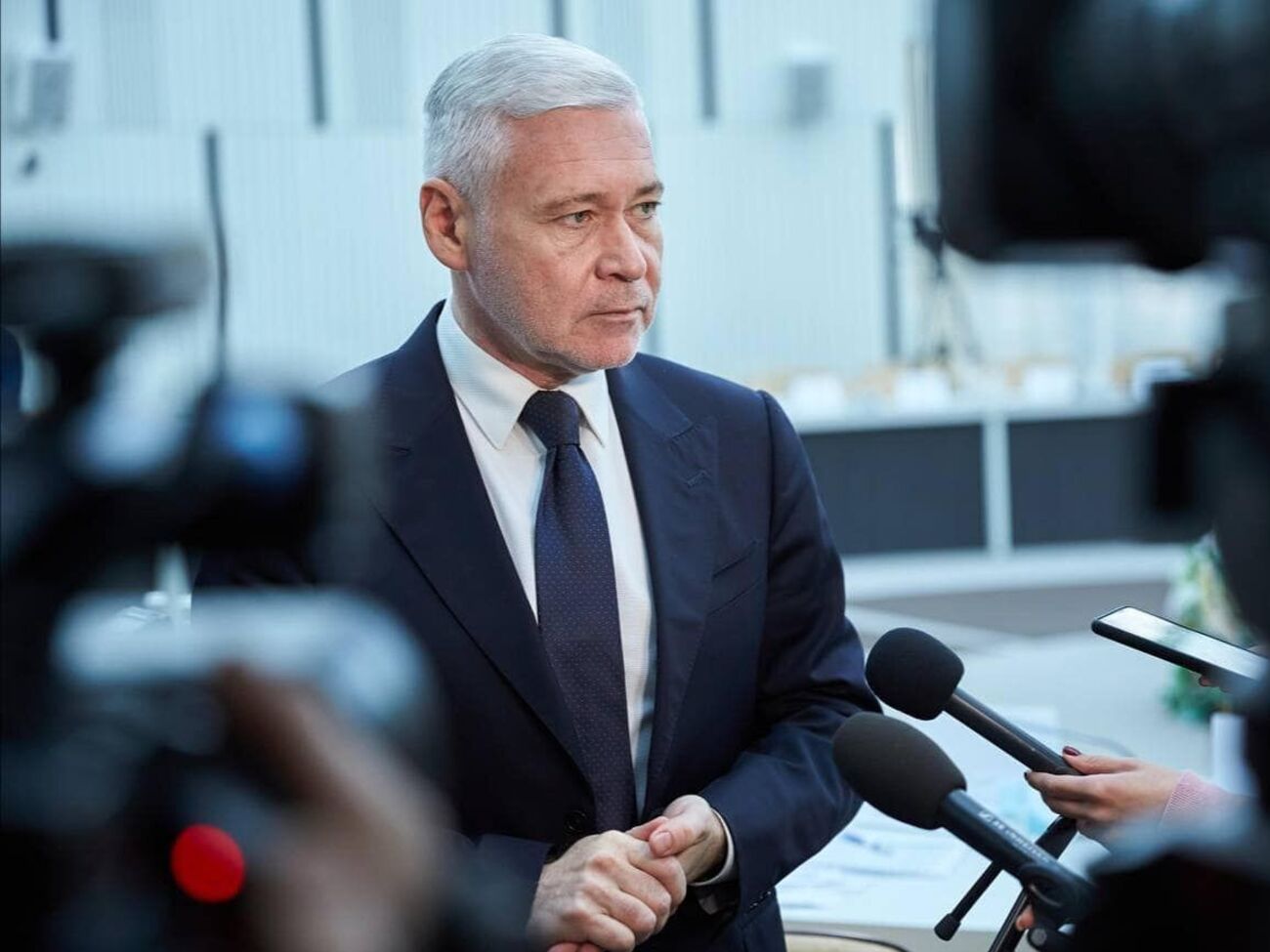 По словам Терехова, под удар российских оккупантов попал Киевский район города