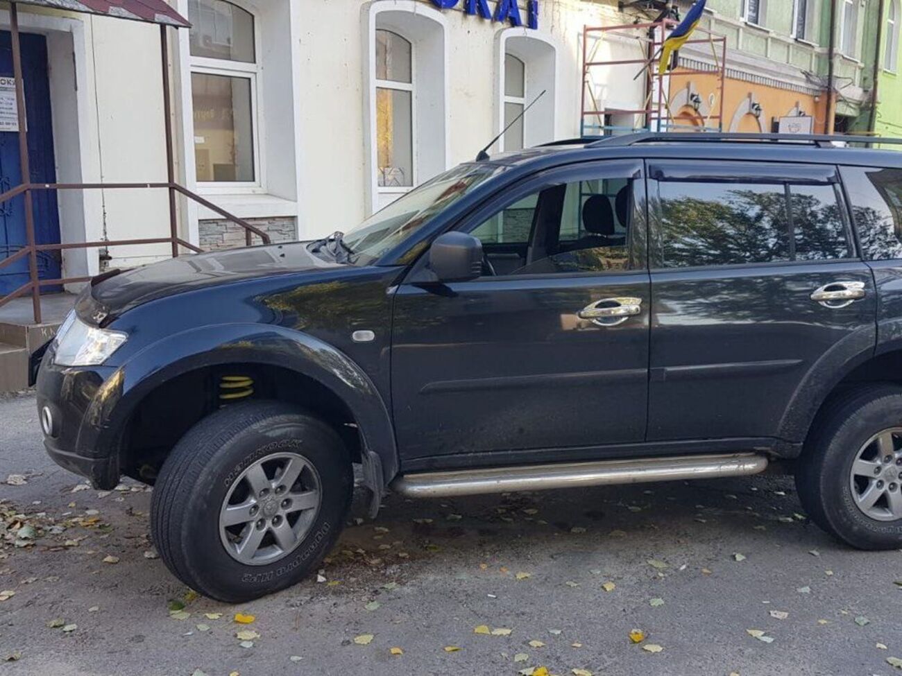 Автомобиль уже находится в районе Купянска