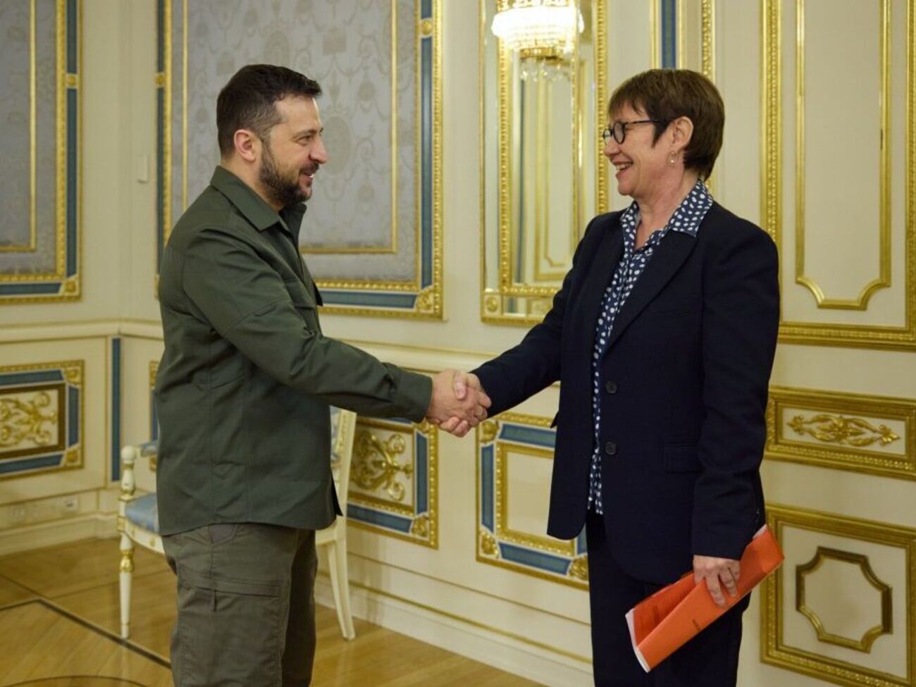 Зеленський подякував президентці ЄБРР за фінансову підтримку "Укренерго"