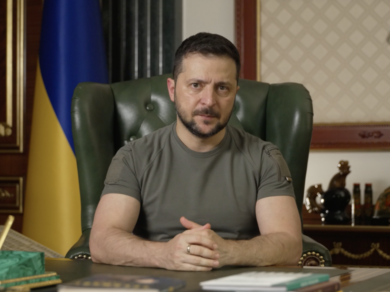 Зеленский:&nbsp;Люди должны знать, что свобода может выстоять даже тогда, когда многим кажется, что этого не будет. Как устояла Украина после удара России в этом году