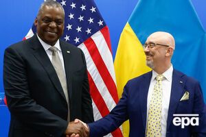 Остин и Резников на одной из встреч в формате "Рамштайн"
