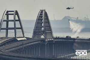 Крымский мост, как отметил Буданов, значительно поврежден