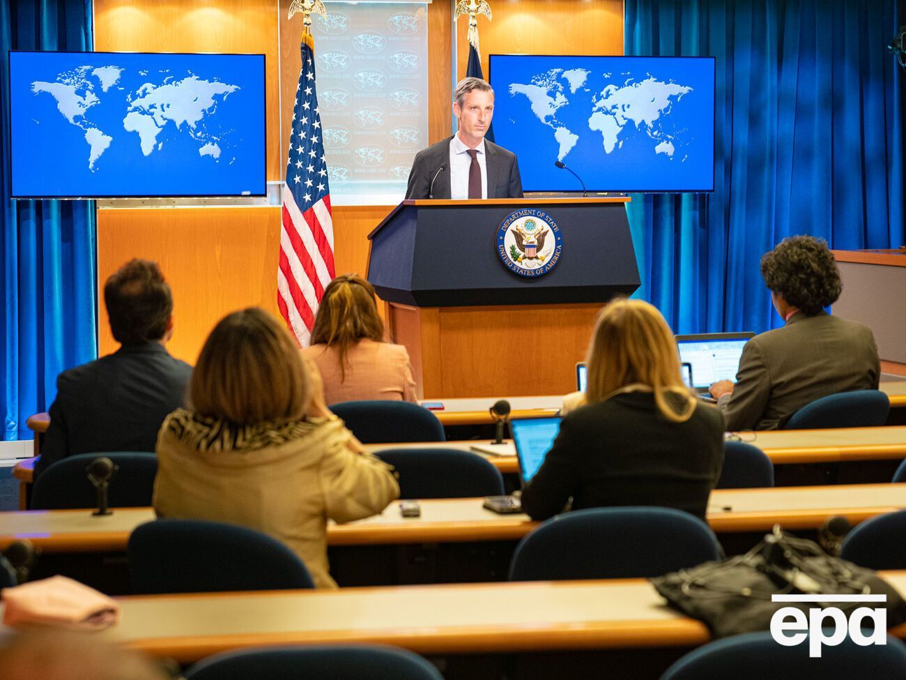 Прайс заявив, що Росію попередили про наслідки застосування як ядерної, так і "брудної" бомби