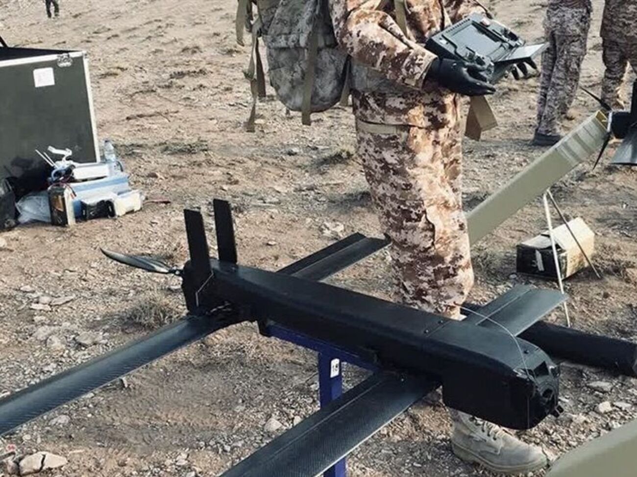 Іран презентував нові дрони Meraj-521