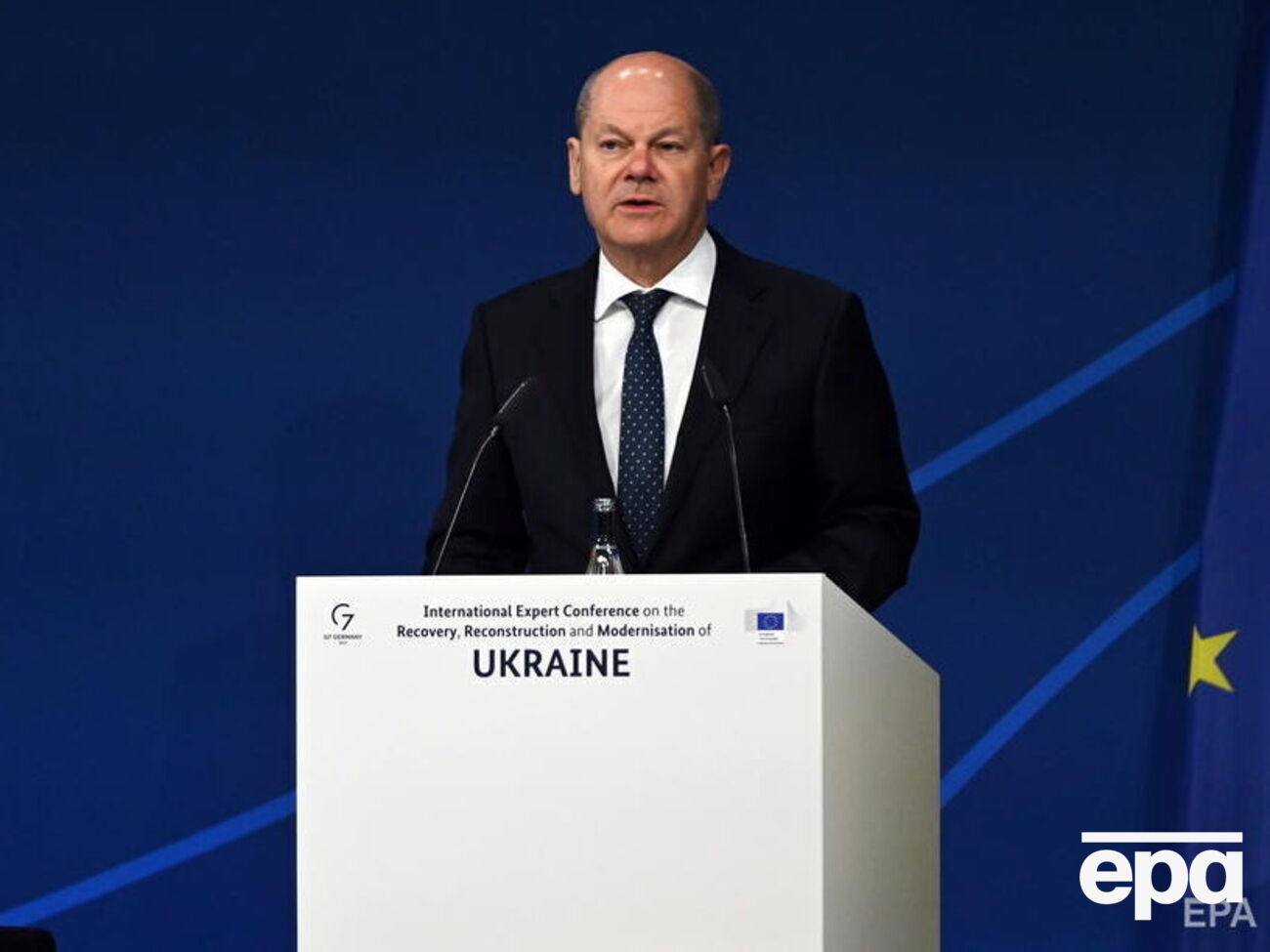 Відновлення і модернізація України буде не лише "викликом для поколінь", а й можливістю, зазначив Шольц