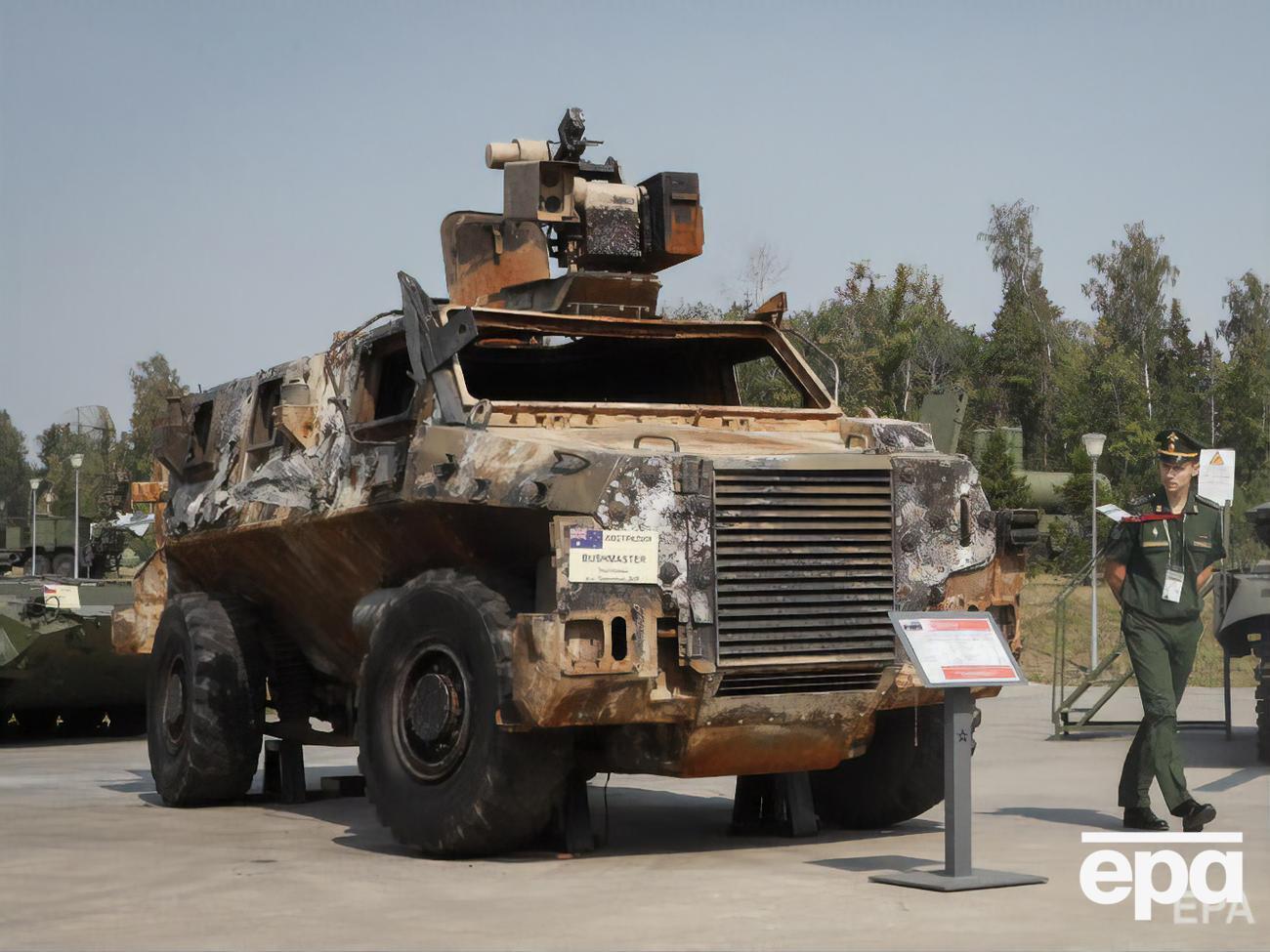 Загальна кількість Bushmaster, доправлених Австралією в Україну, сягне 90 одиниць