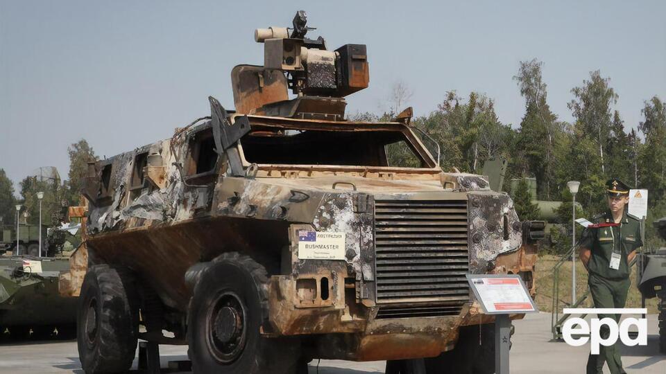 Загальна кількість Bushmaster, доправлених Австралією в Україну, сягне 90 одиниць