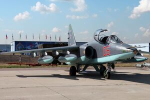 Украинские силы ПВО сбили очередной российский Су-25