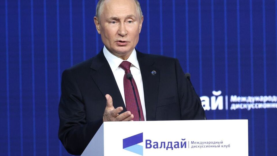 Путин 27 октября принял участие в заседании клуба "Валдай"