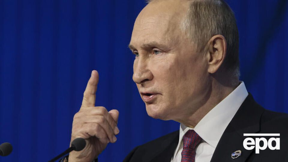 Путин пытается убедить российскую аудиторию в том, что на одного погибшего оккупанта приходится несколько бойцов ВСУ