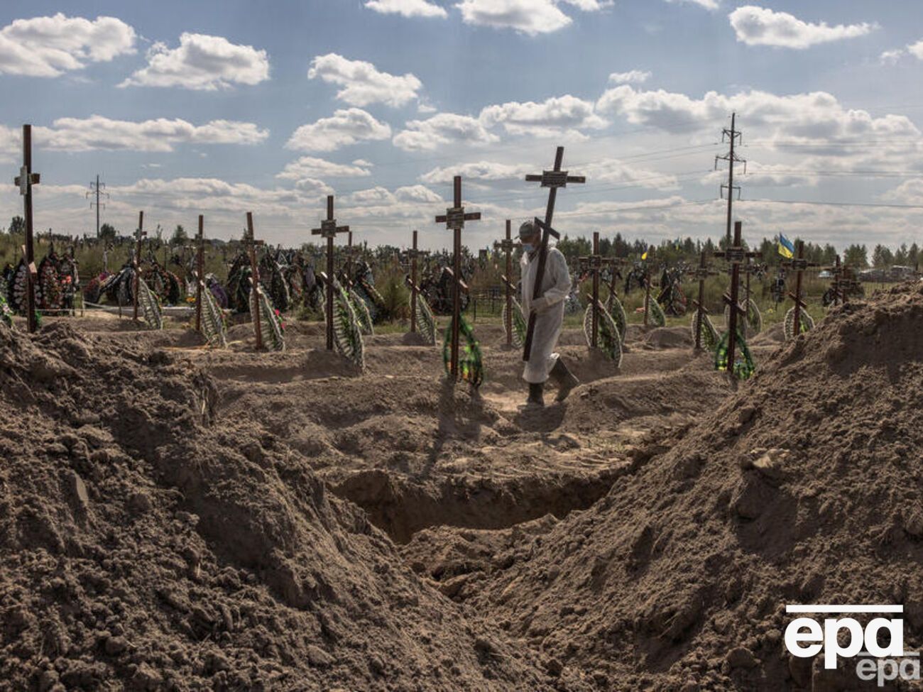 После деоккупации захваченных районов&nbsp;в Киевской области было найдено 1360 тел погибших