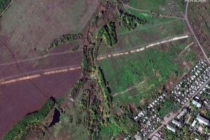 Maxar опубликовала спутниковые снимки строительства "линии Вагнера"