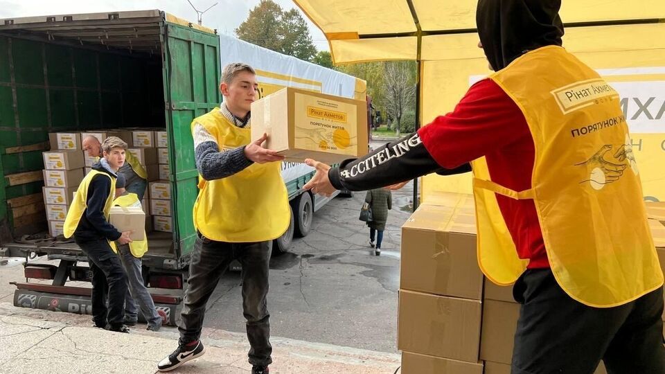 Всего жителям Украины в 2022 году будет передано полмиллиона наборов с продуктами питания