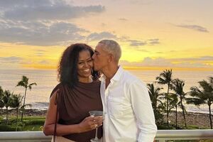 Мишель и Барак Обама счастливы в браке уже 30 лет