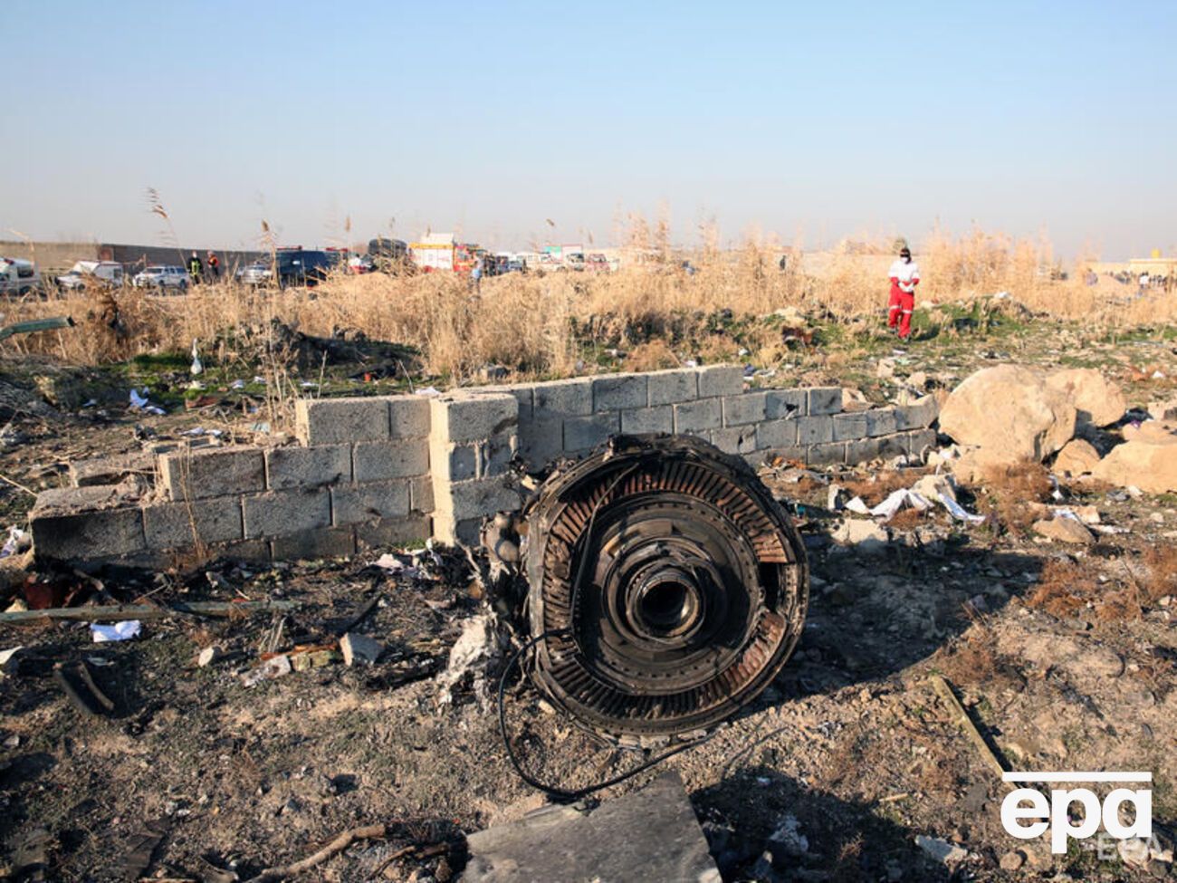 Украинский самолет был сбит в Иране 8 января 2020 года