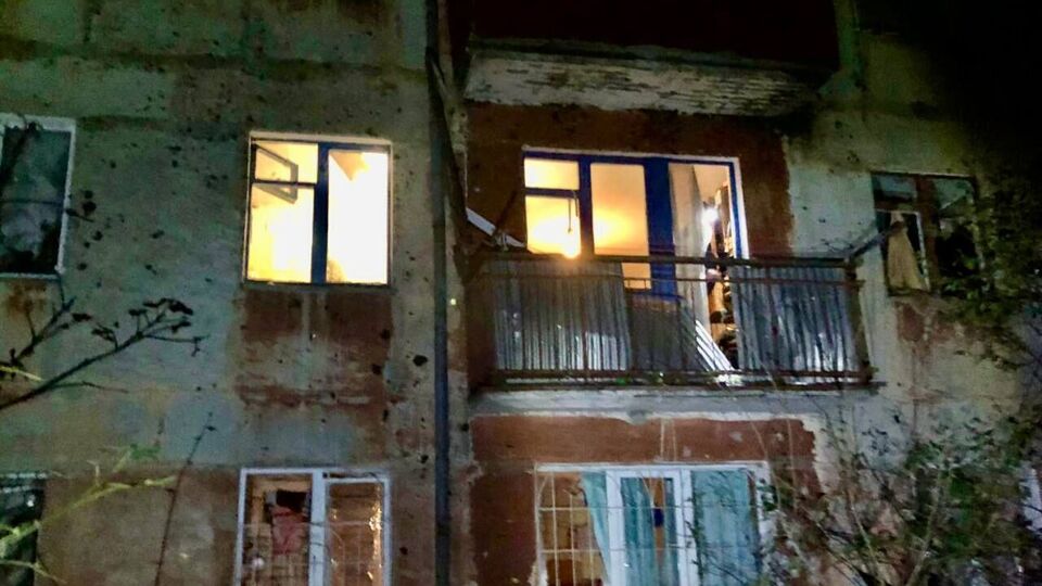 В городе повреждено около 30 многоэтажных и частных домов