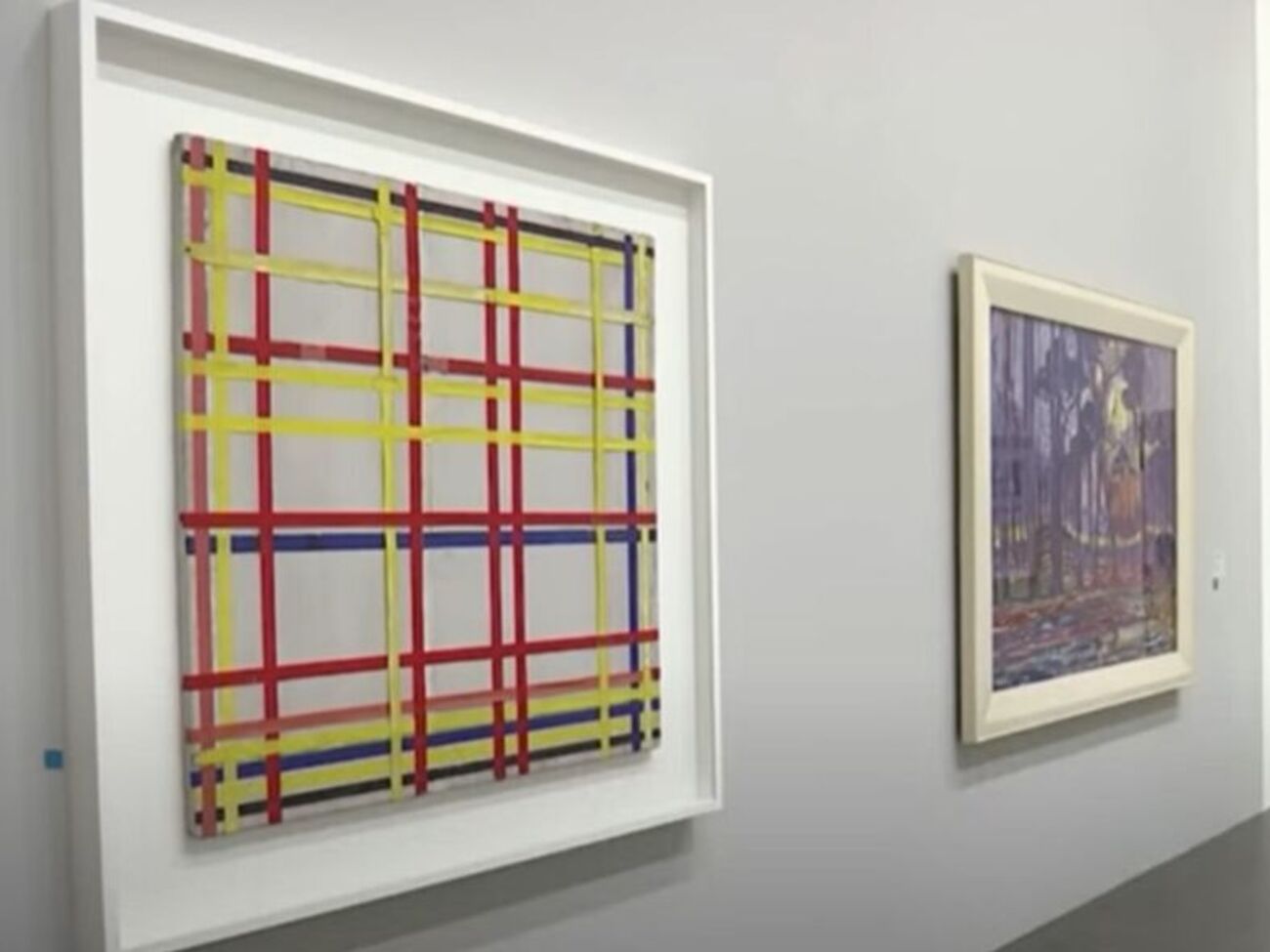 Мондриан создал полотно New York I в 1942 году