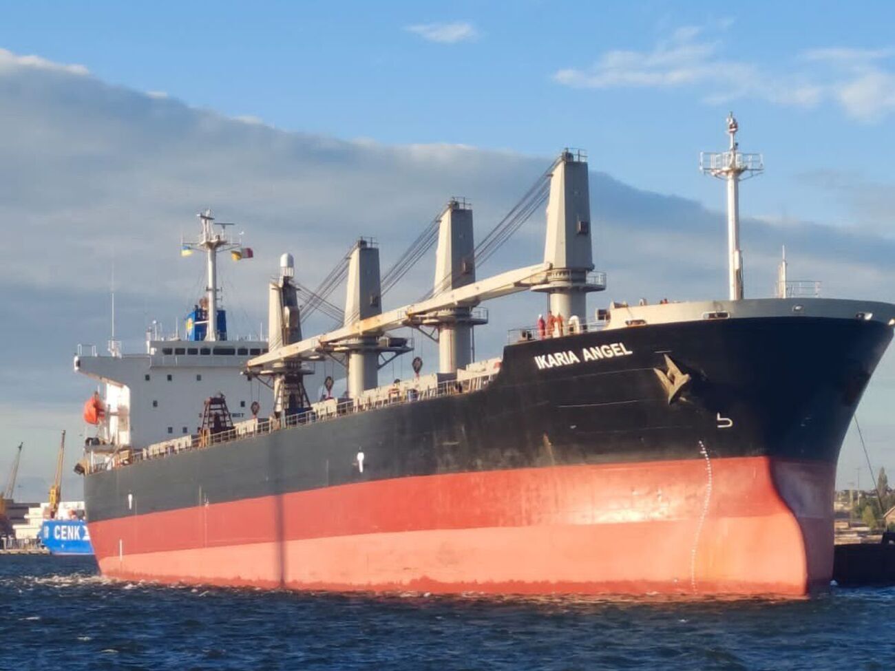 Среди вышедших из Украины судов &ndash; балкер с пшеницей для Эфиопии