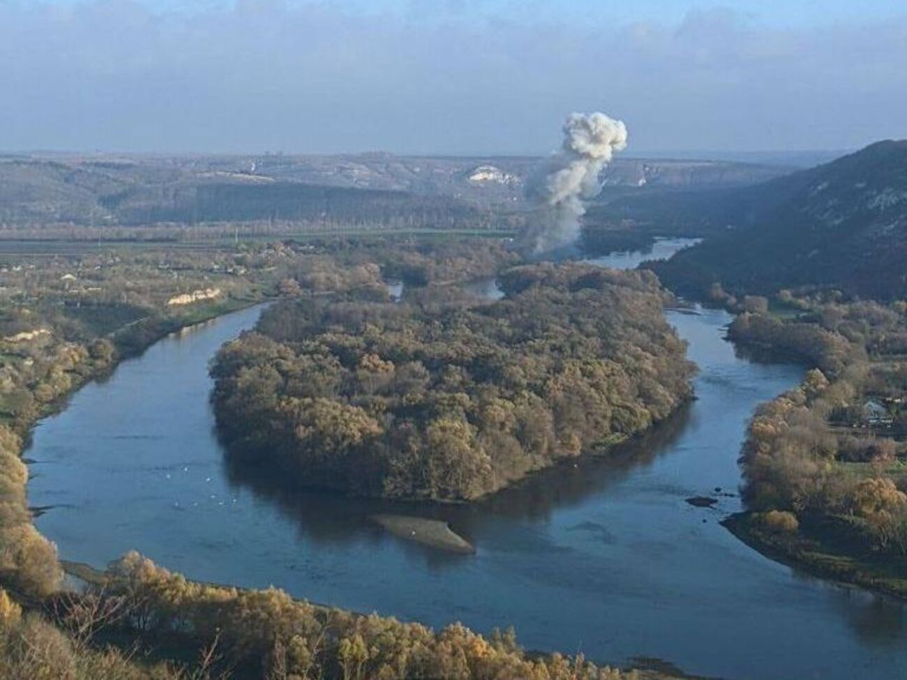 Одна з ракет окупантів упала на території Молдови, її збили сили ППО України