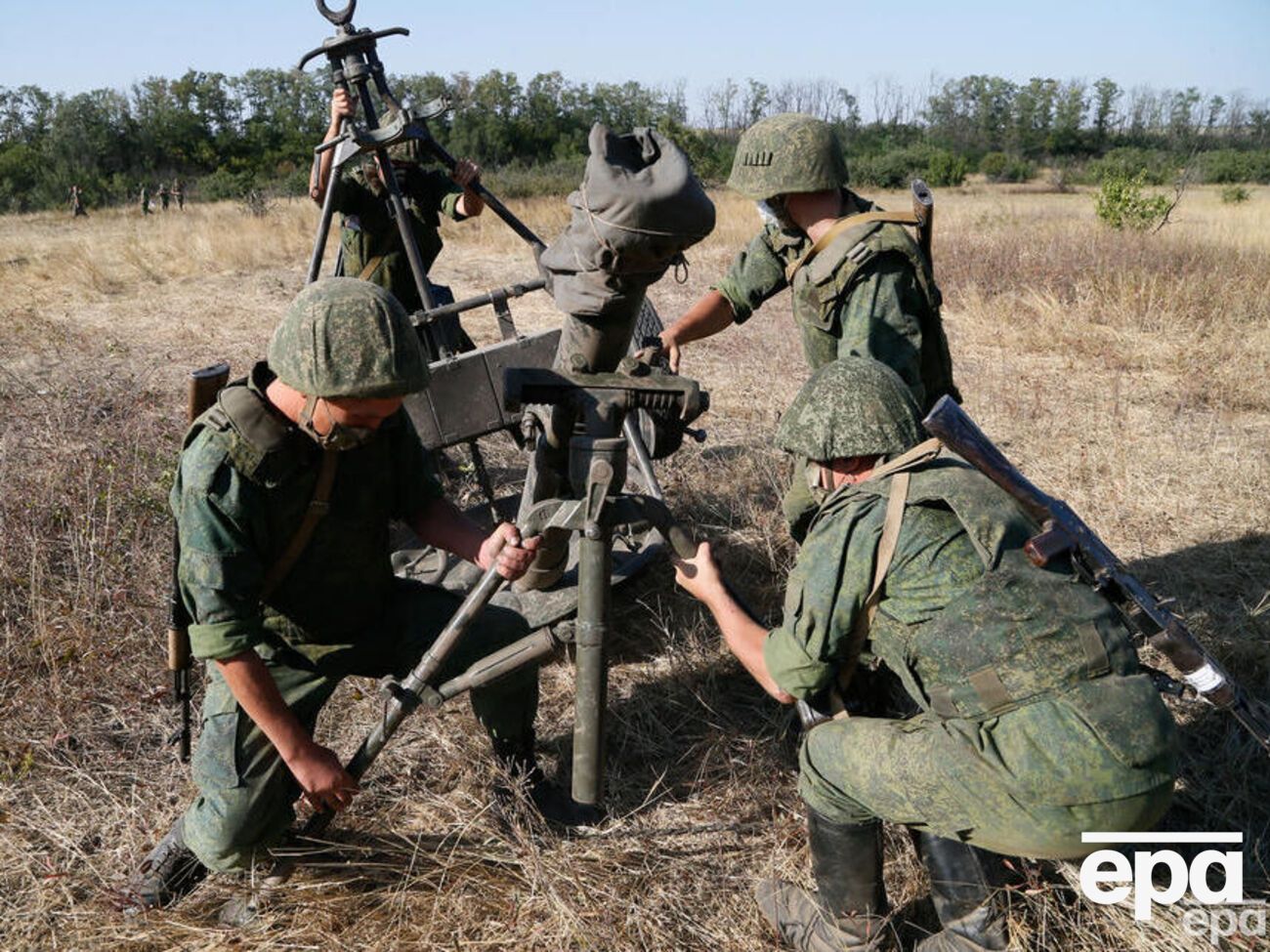 По информации советника мэра Мариуполя,&nbsp;в селе находятся по меньшей мере шесть КамАЗов мобилизованных россиян