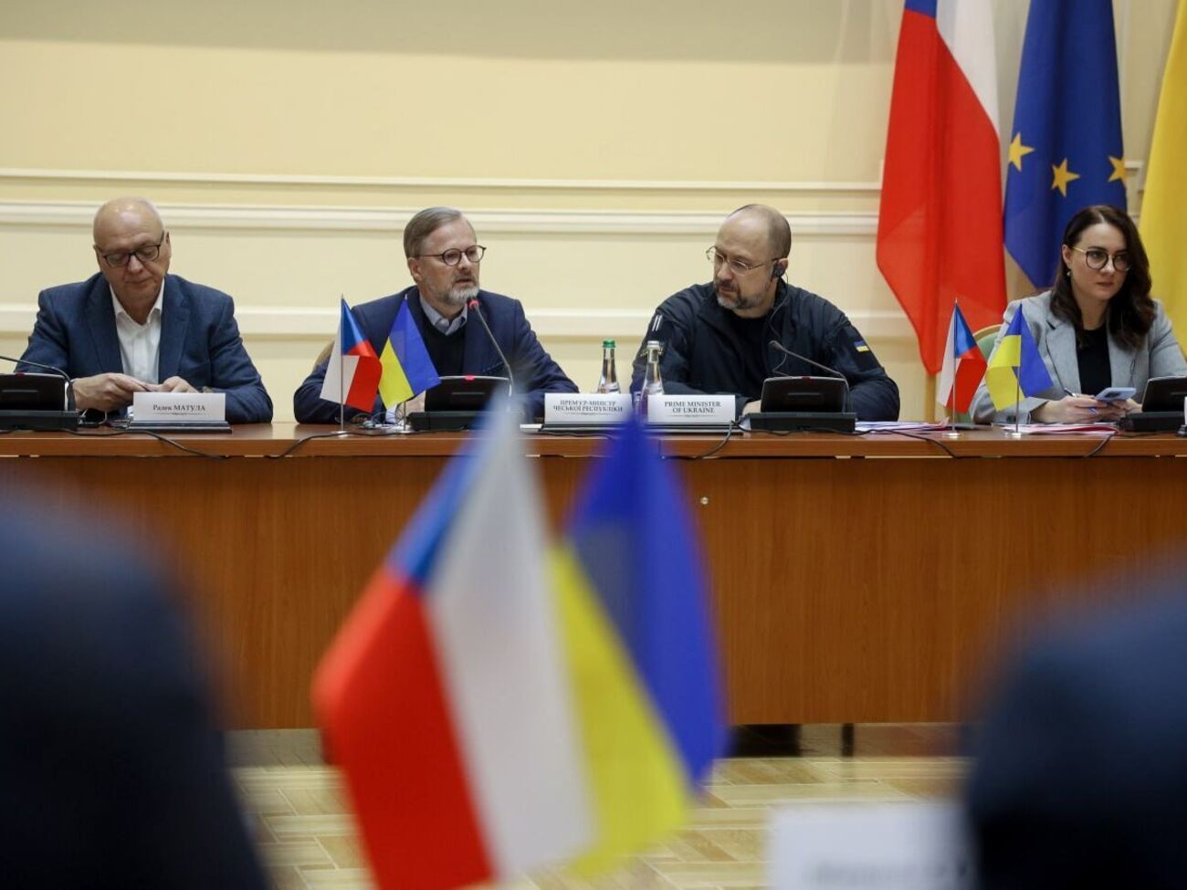 Шмыгаль и Фиала обсудили в Киеве чешско-украинское сотрудничество