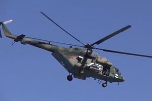 Украинские защитники сегодня сбили три российских вертолета в Херсонской области