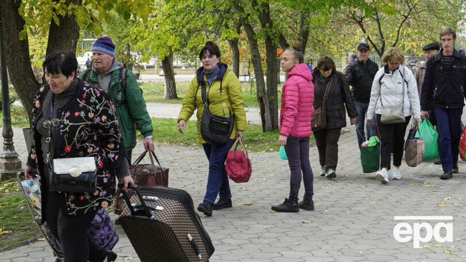 Херсонские коллаборанты заявили о необходимости для местных жителей эвакуироваться из города