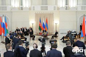 Глави Росії, Вірменії та Азербайджану зустрілися в Сочі