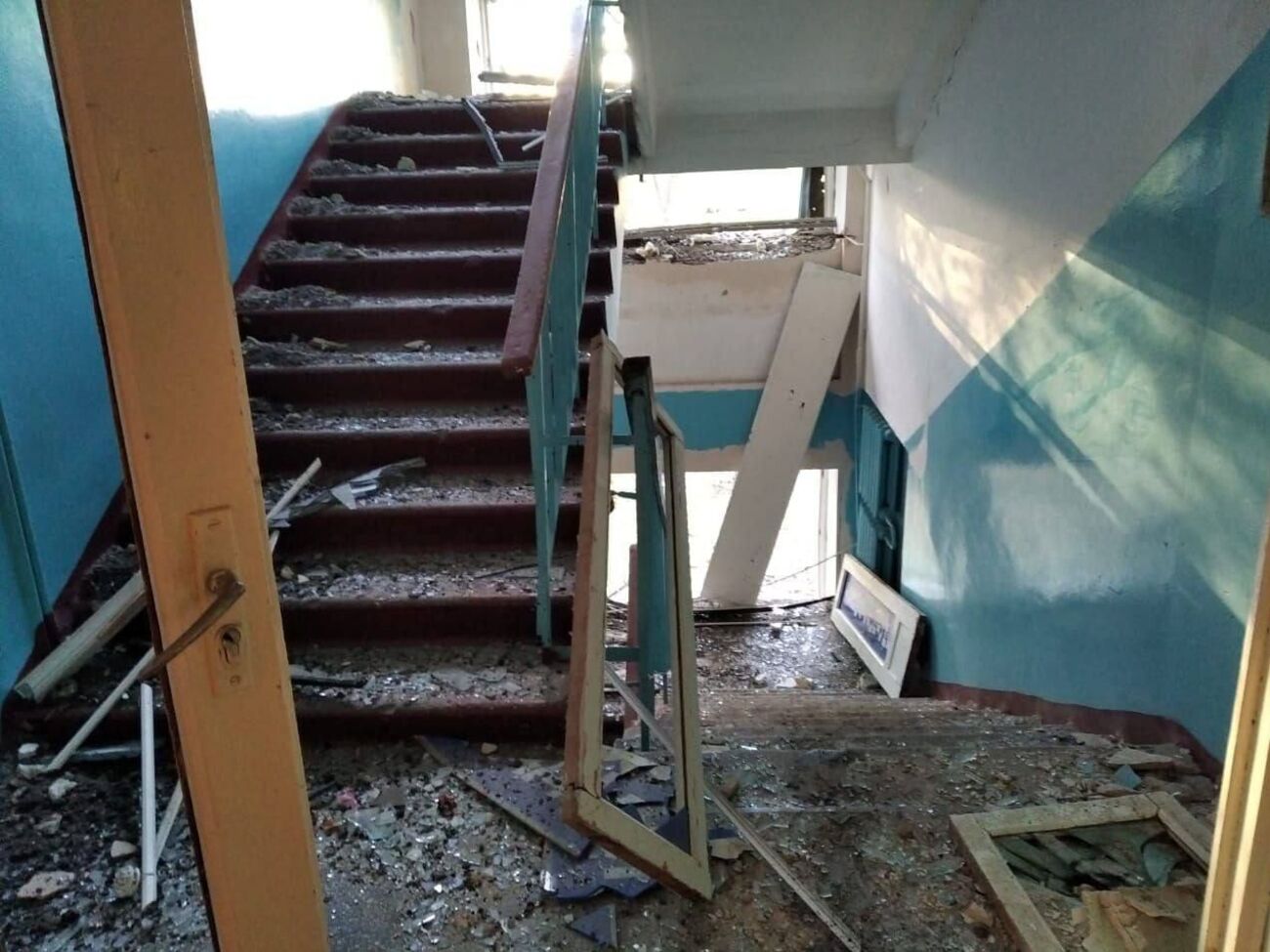 Одна з ракет ударила по підприємству в Холодногірському районі
