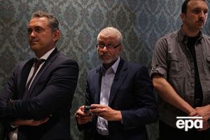 Абрамович (в центре) 22 июля был на переговорах по зерну в Турции