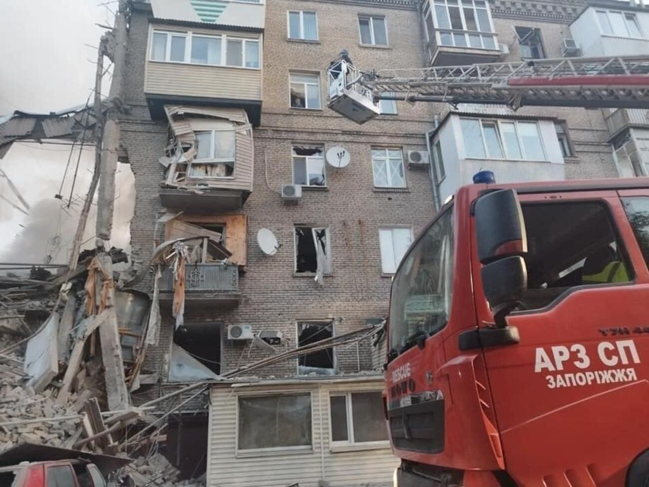 Окупанти обстріляли Запоріжжя двічі за день
