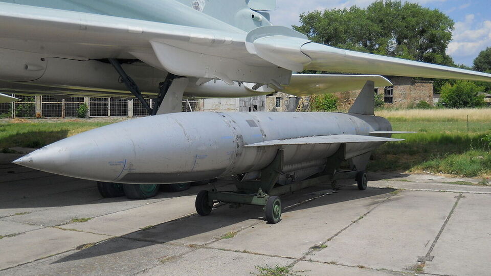 Ракета Х-22. Такою ракетою стріляли по території України з Білорусі