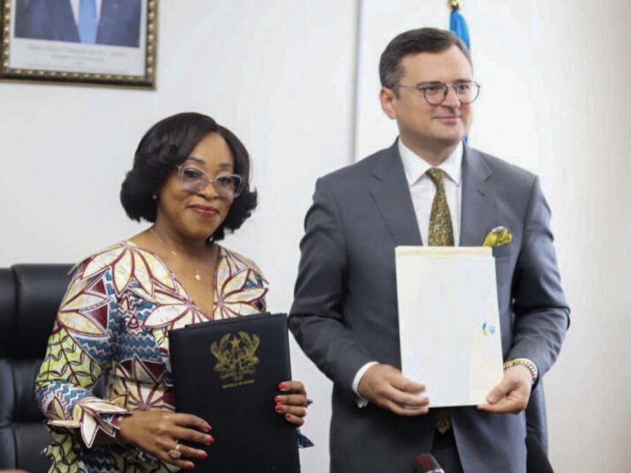 Главы МИД Ганы и Украины провели переговоры&nbsp;в Аккре