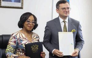 Главы МИД Ганы и Украины провели переговоры в Аккре