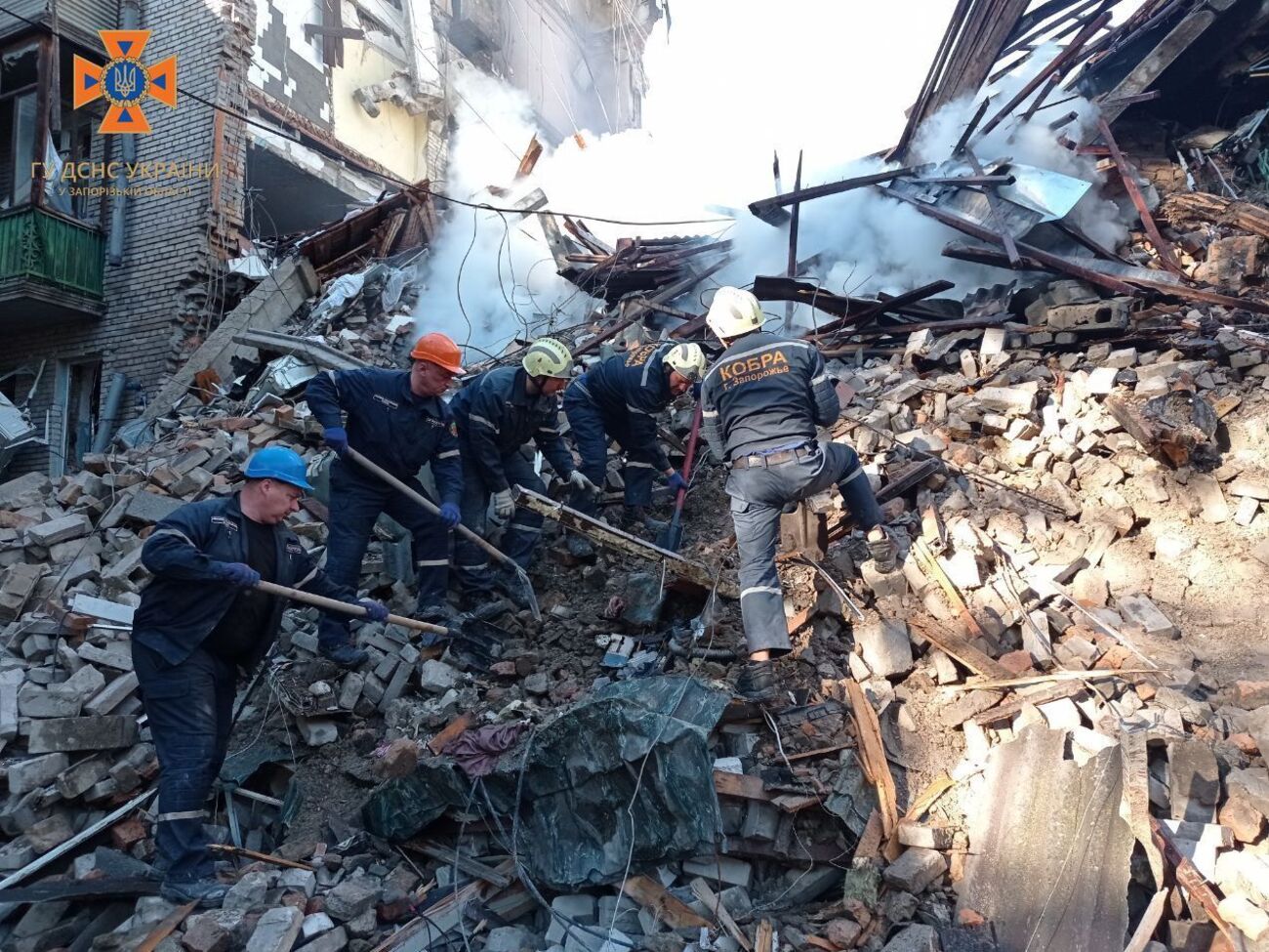 6 жовтня окупанти двічі обстріляли Запоріжжя