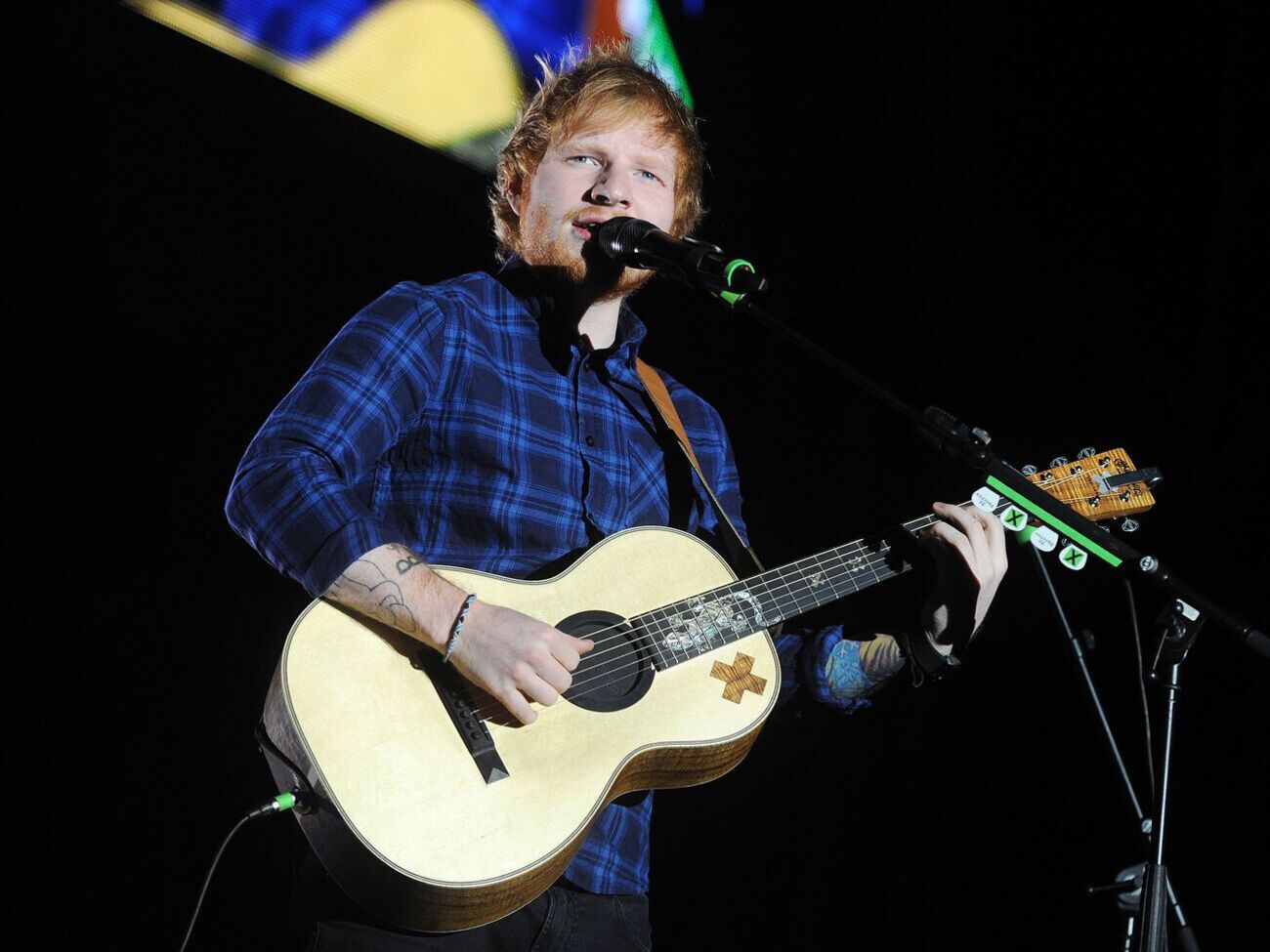 Ед Ширан показав, як працює над новою піснею