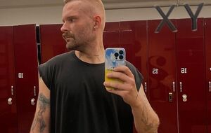 Завадюк набив на спині напис I am Ukrainian