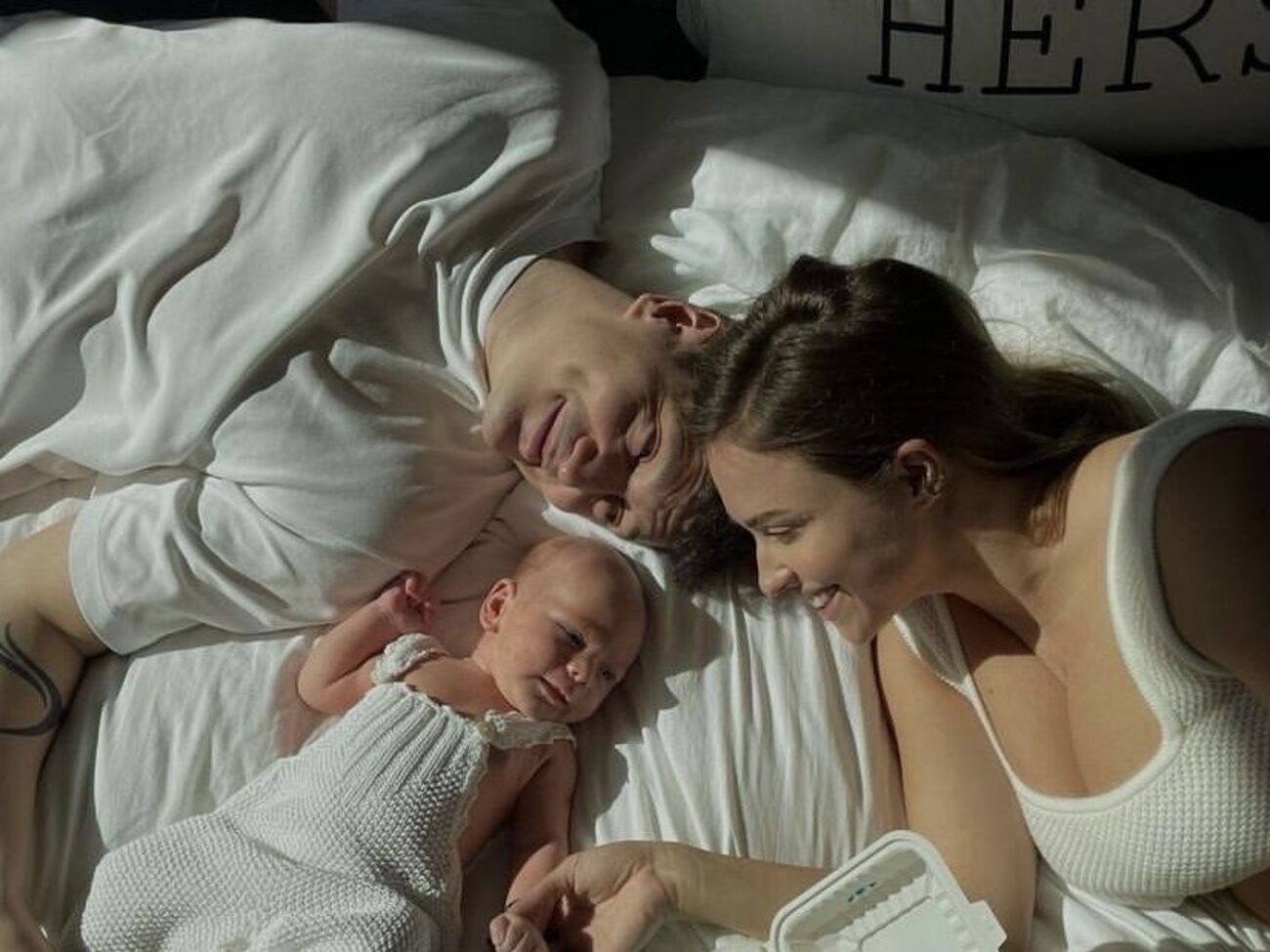 Первенцу ведущей Виктории Маремухи исполнился один месяц