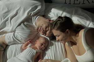 Первенцу ведущей Виктории Маремухи исполнился один месяц