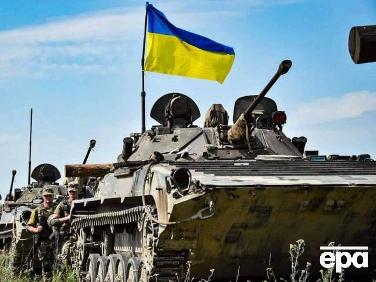 Щойно ЗСУ "почали трохи натискати", окупанти "почали тікати", зазначив Зеленський