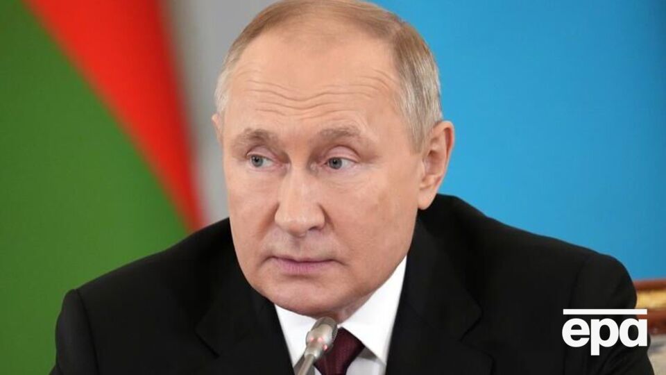 Майбутнє Путіна (на фото) після перемоги України буде суто питанням Росії, зазначив Зеленський