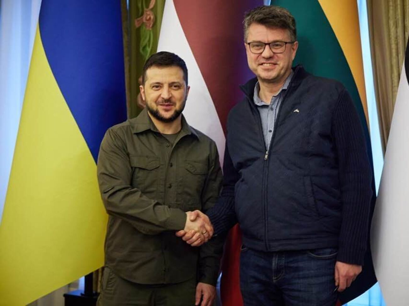 Рейнсалу, который в августе встречался с президентом Владимиром Зеленским, приветствовал события в Крыму