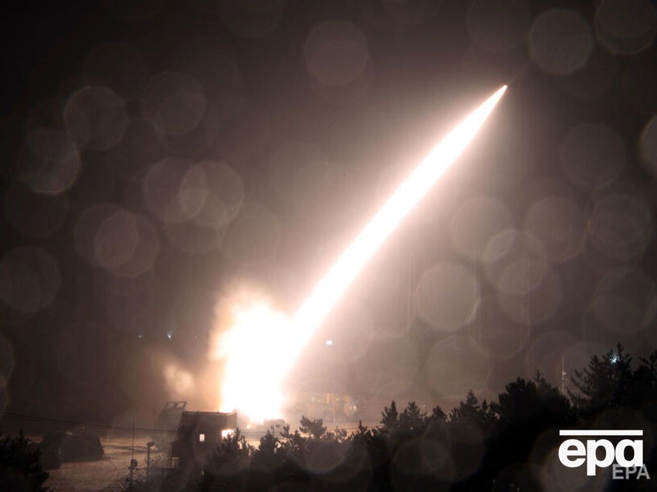 Ракеты улетели в сторону моря