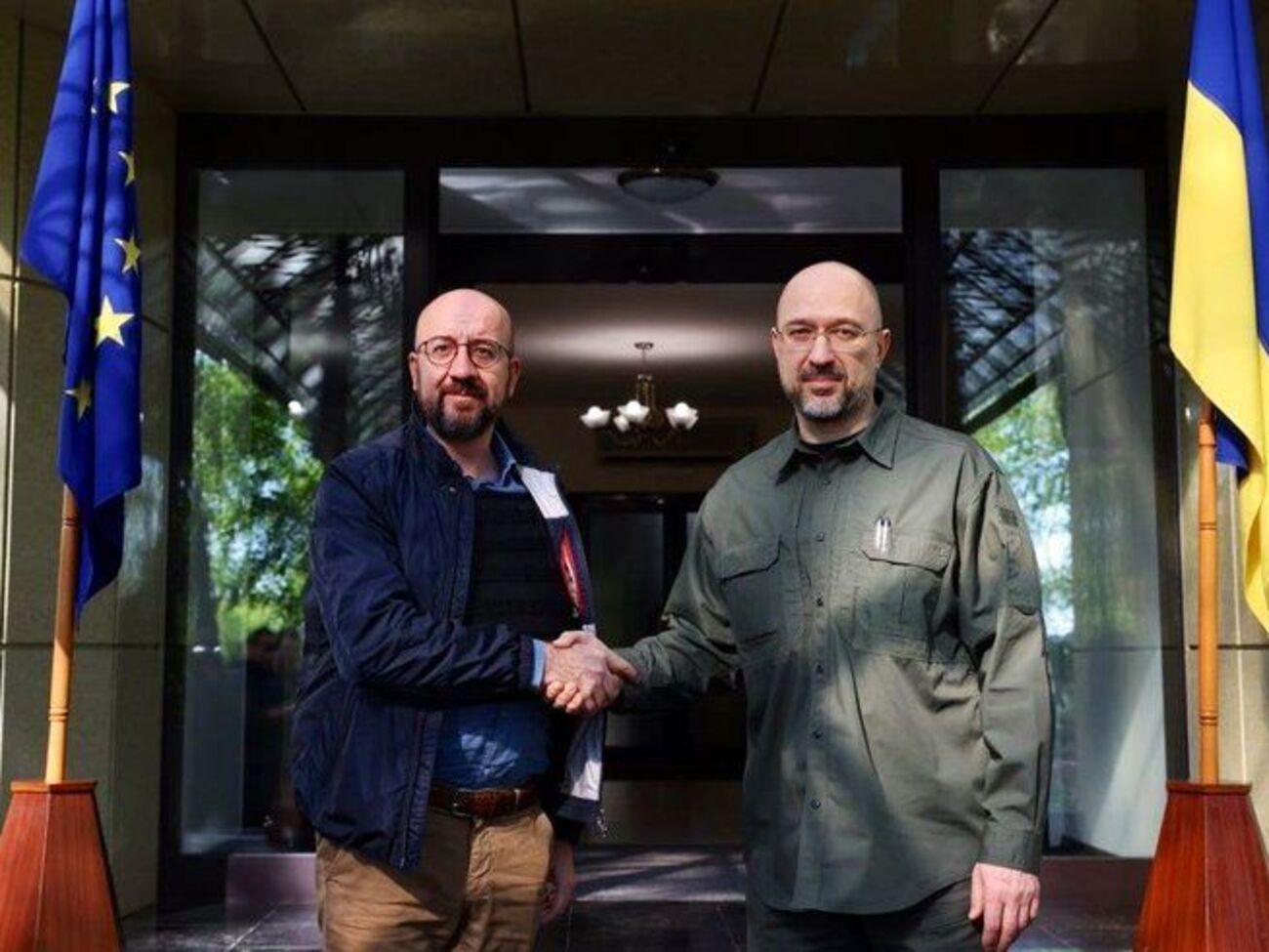 Мишель о Шмыгале:&nbsp;Более чем одинаково мы разделяем ценности демократии и стремление к свободе