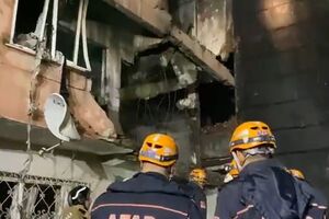 Взрыв произошел в трехэтажном здании