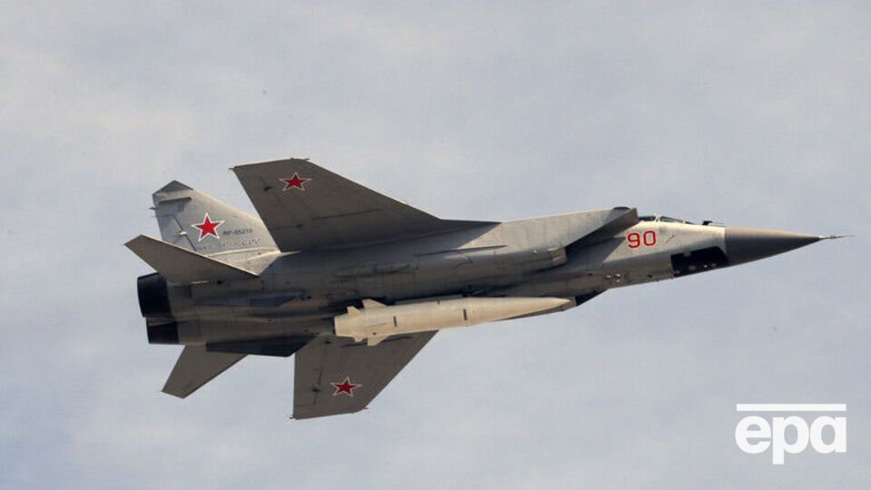 РФ розмістила в Білорусі винищувачі МіГ-31, здатні нести гіперзвукову зброю