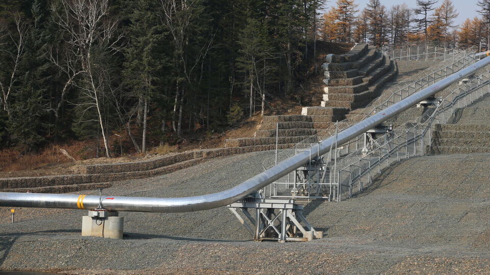 У компанії заявили про значне зростання постачань до Китаю газопроводом "Сила Сибіру"