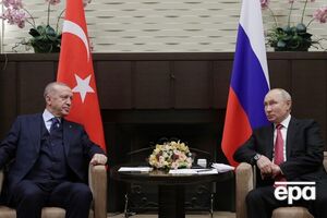 Путин (справа) рассказал Эрдогану (слева) о причинах принятого Россией решения приостановить действие "зернового соглашения", отметили в Кремле
