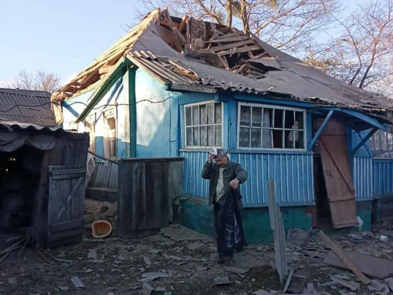 Новослобідську громаду окупанти обстріляли з мінометів, зазначив Живицький