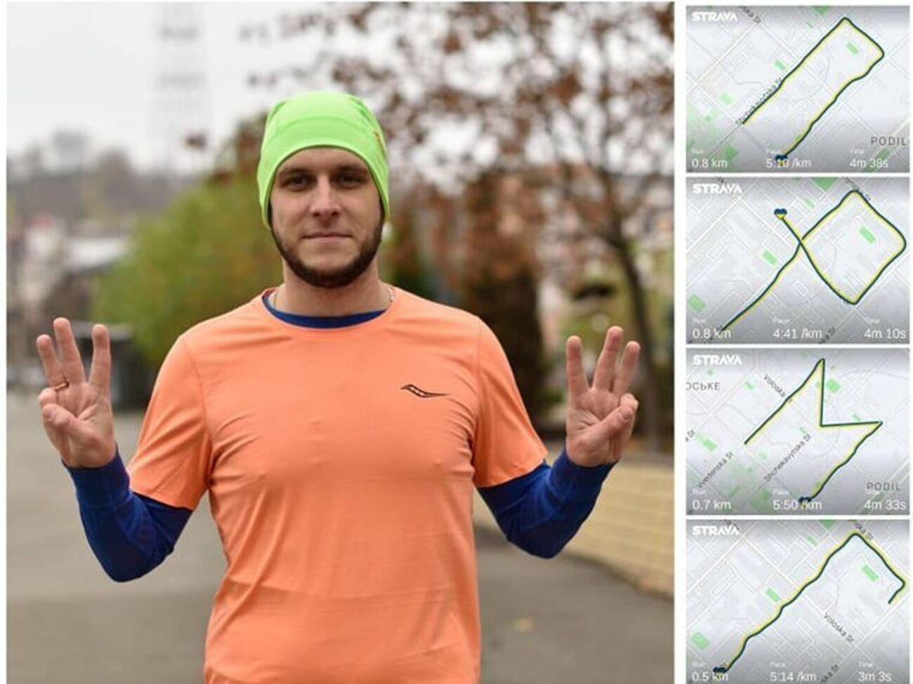 Севастьянов запустил флешмоб по бегу для сбора денег на ВСУ